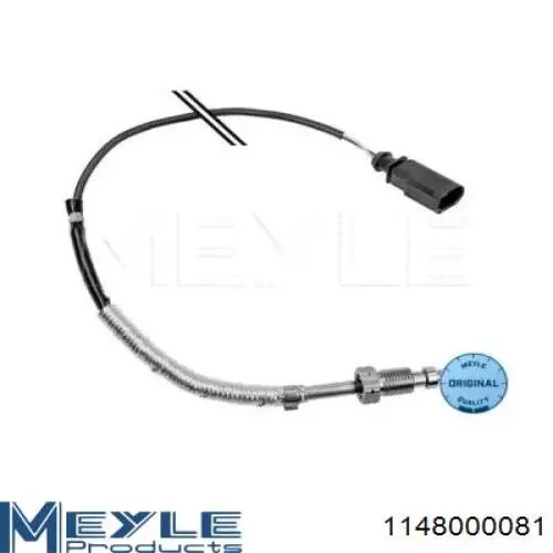 Sensor de temperatura dos gases de escape (GE), antes de turbina Meyle 1148000081 preço, a partir de 52,82 USD