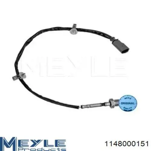 03L906088BC VAG Sensor de temperatura dos gases de escape (GE), antes de turbina