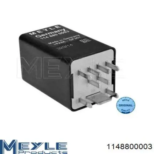 Relê das velas de incandescência Meyle 1148800003 preço, a partir de 124,87 USD