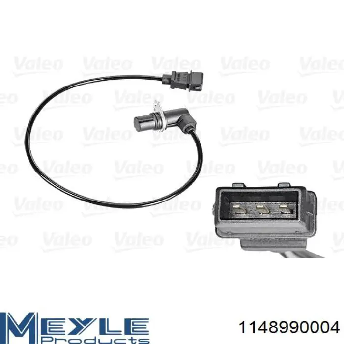 Compre 1148990004 Meyle Sensor de posição (de revoluções) de cambota
