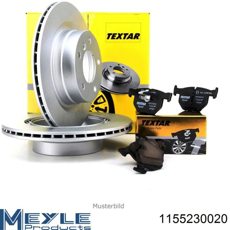 Compre 1155230020 Meyle Disco do freio traseiro