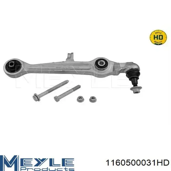 Braço oscilante inferior esquerdo/direito de suspensão dianteira Meyle 1160500031HD preço, a partir de 46,87 USD