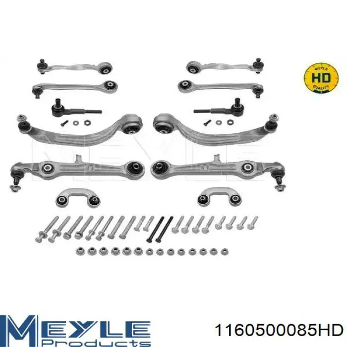 Kit de braços oscilantes de suspensão dianteira Meyle 1160500085HD preço, a partir de 314,63 USD