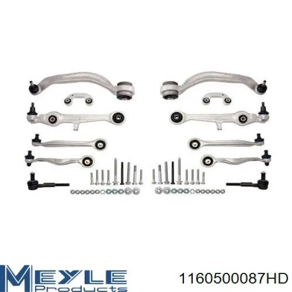 Compre 1160500087HD Meyle Kit de braços oscilantes de suspensão dianteira
