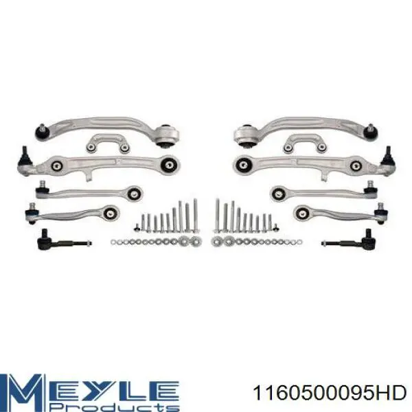 Kit de braços oscilantes de suspensão traseira Meyle 1160500095HD preço, a partir de 539,34 USD