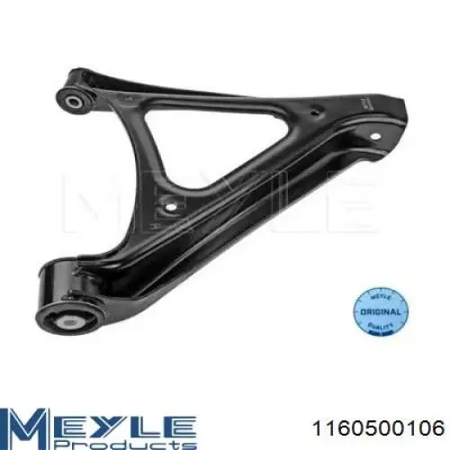 Braço oscilante inferior direito de suspensão traseira Meyle 1160500106 preço, a partir de 59,70 USD