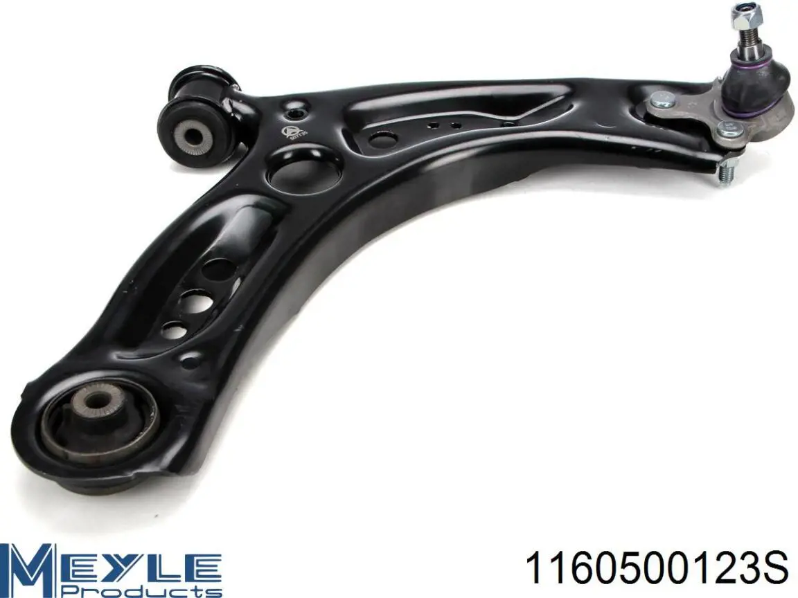 Compre 81A407151C VAG Braço oscilante inferior esquerdo de suspensão dianteira