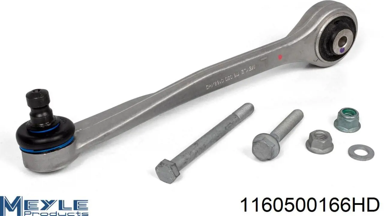 Compre 1160500166HD Meyle Braço oscilante superior esquerdo de suspensão dianteira