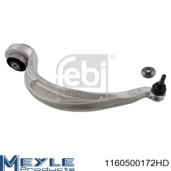 Compre 1160500172HD Meyle Braço oscilante inferior esquerdo de suspensão dianteira