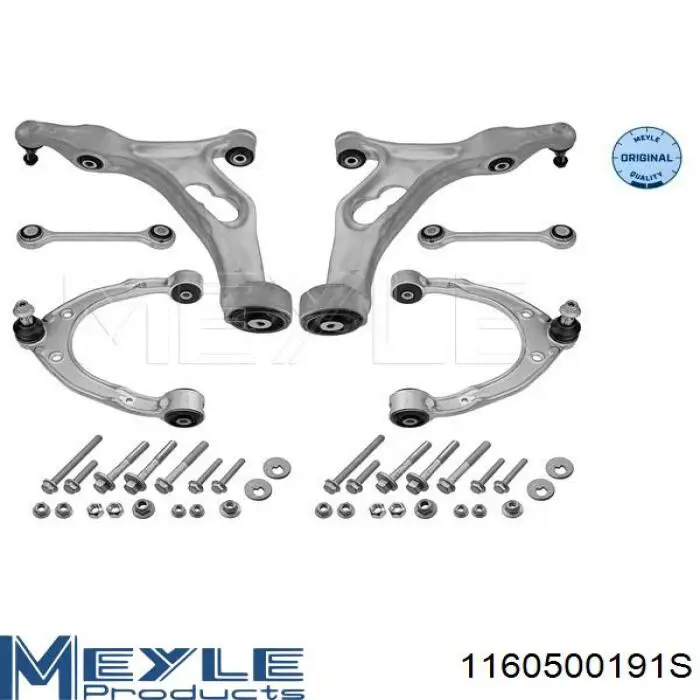 Kit de braços oscilantes de suspensão dianteira RL7L0407AKIT Raiso