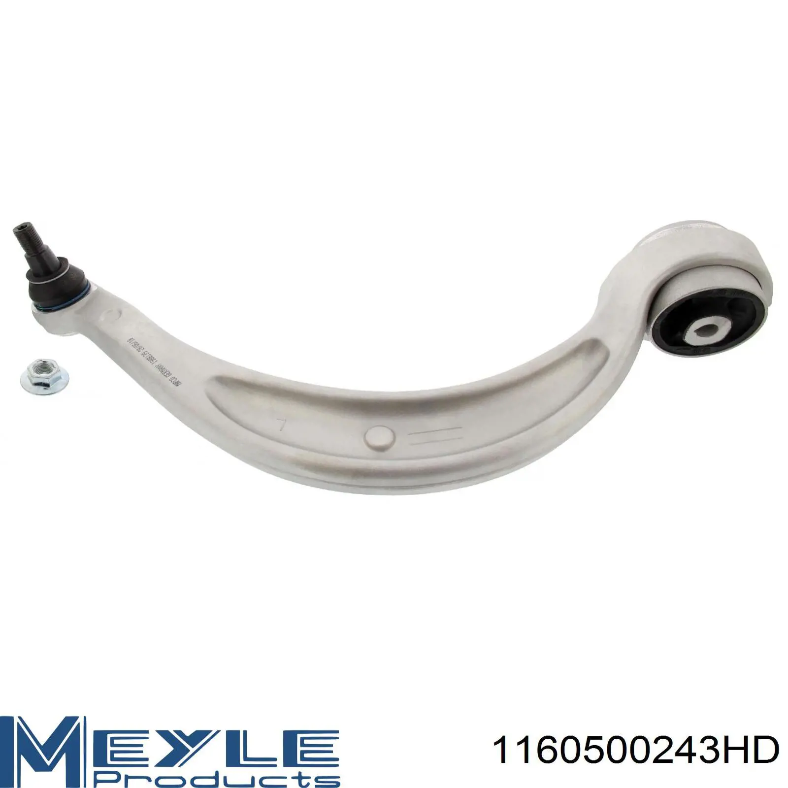 Braço oscilante inferior esquerdo de suspensão dianteira Peugeot/Citroen 9674967080