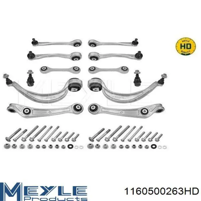Kit de braços oscilantes de suspensão dianteira Raiso RL8K4998SKIT preço, a partir de 498,29 USD