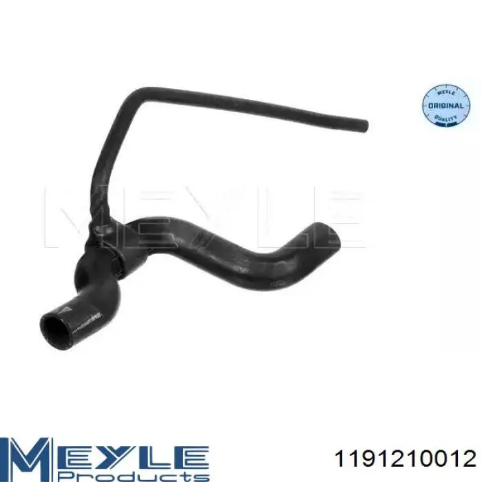 Mangueira (cano derivado) do radiador de esfriamento superior Meyle 1191210012 preço, a partir de 24,68 USD