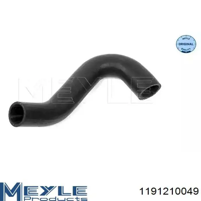 Mangueira (cano derivado) inferior do radiador de esfriamento Meyle 1191210049 preço, a partir de 13,11 USD