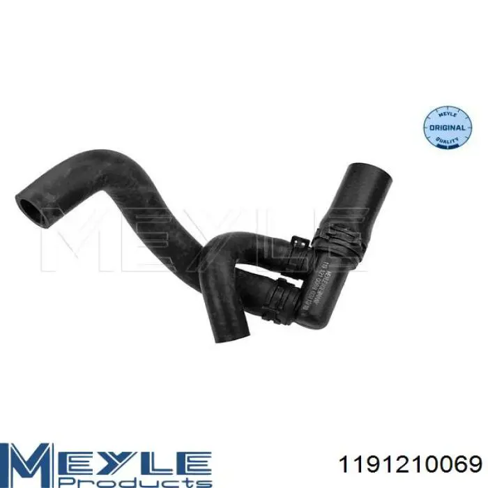Mangueira (cano derivado) do sistema de esfriamento Meyle 1191210069 preço, a partir de 19,70 USD