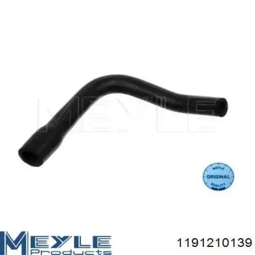 Mangueira (cano derivado) do sistema de esfriamento Meyle 1191210139 preço, a partir de 7,57 USD
