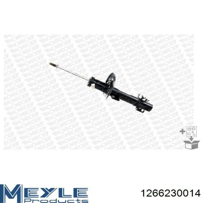Amortecedor dianteiro Meyle 1266230014 preço, a partir de 50,08 USD