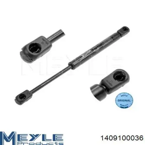 Amortecedor de tampa de porta-malas (de 3ª/5ª porta traseira) Meyle 1409100036 preço, a partir de 11,01 USD