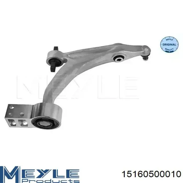Braço oscilante inferior direito de suspensão dianteira Meyle 15160500010 preço, a partir de 179,04 USD