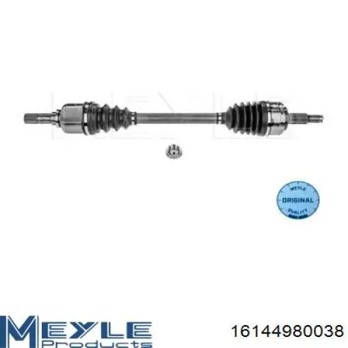 Semieixo (acionador) dianteiro esquerdo Meyle 16144980038 preço, a partir de 124,72 USD