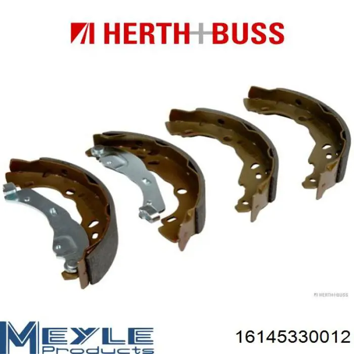 Compre 16145330012 Meyle Sapatas do freio traseiras de tambor