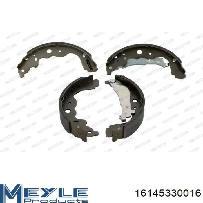 Compre 16145330016 Meyle Sapatas do freio traseiras de tambor