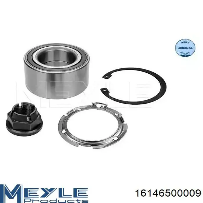 16146500009 Meyle Rolamento de cubo dianteiro