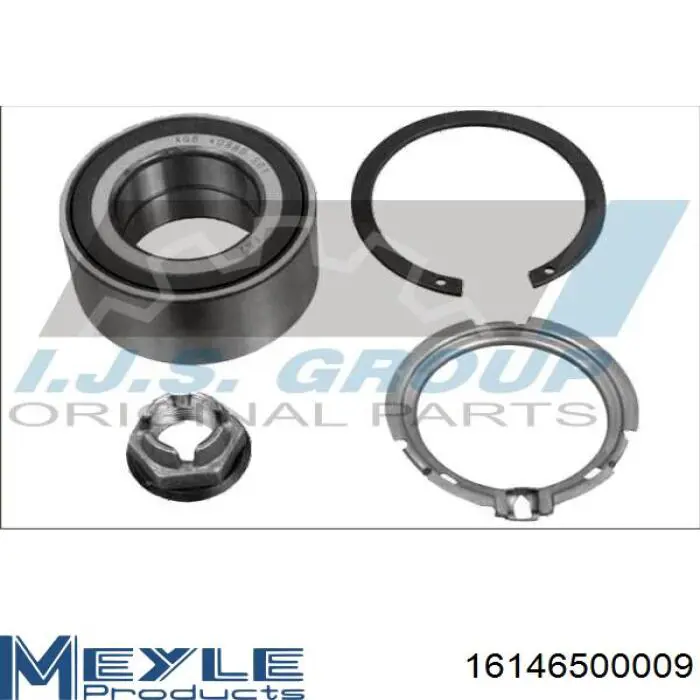 Rolamento de cubo dianteiro Meyle 16146500009 preço, a partir de 41,61 USD