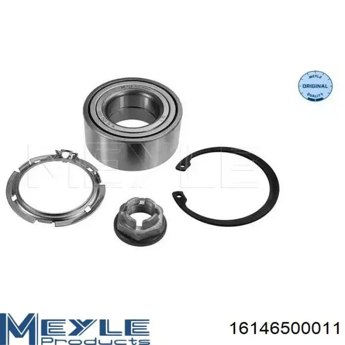Rolamento de cubo dianteiro Meyle 16146500011 preço, a partir de 33,63 USD