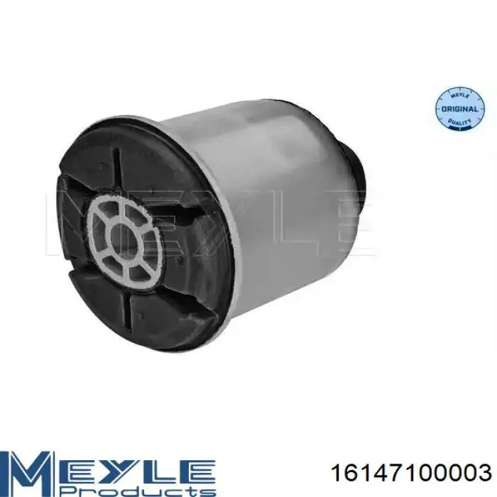 Bloco silencioso de viga traseira (de plataforma veicular) Meyle 16147100003 preço, a partir de 22,28 USD