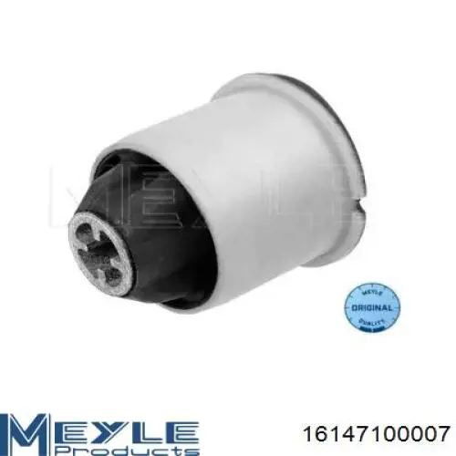 Bloco silencioso de viga traseira (de plataforma veicular) Meyle 16147100007 preço, a partir de 27,88 USD
