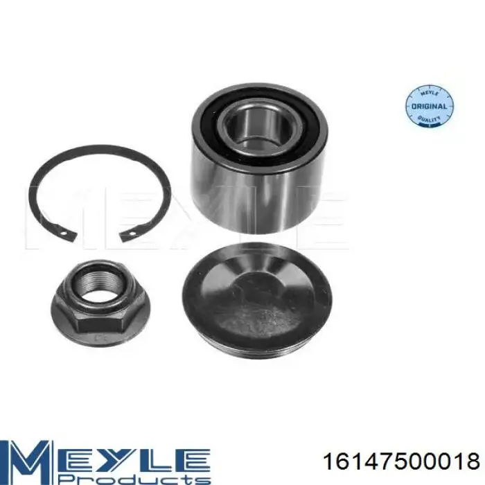 Rolamento de cubo traseiro Meyle 16147500018 preço, a partir de 20,86 USD