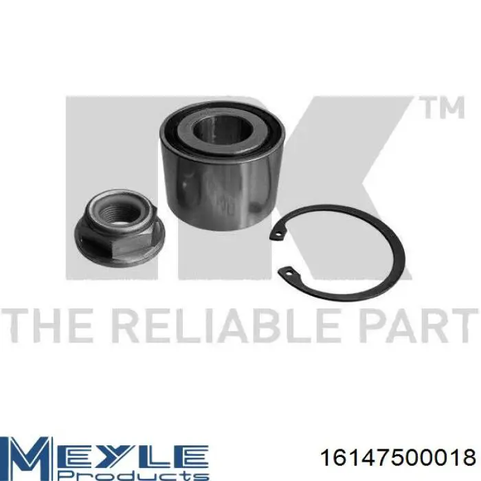 Compre 16147500018 Meyle Rolamento de cubo traseiro