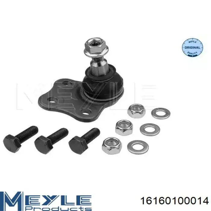 Suporte de esfera inferior Meyle 16160100014 preço, a partir de 19,85 USD