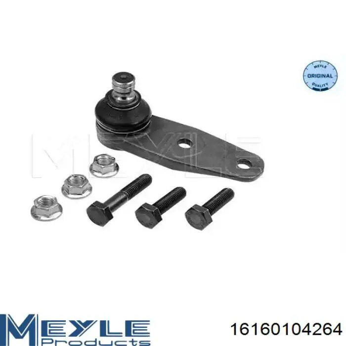 Suporte de esfera inferior Meyle 16160104264 preço, a partir de 15,78 USD