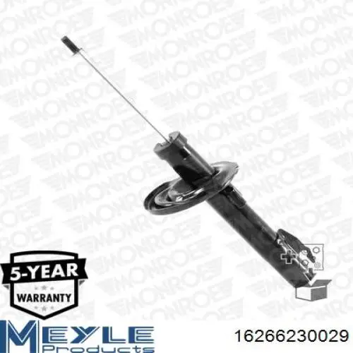 Amortecedor dianteiro Meyle 16266230029 preço, a partir de 64,88 USD