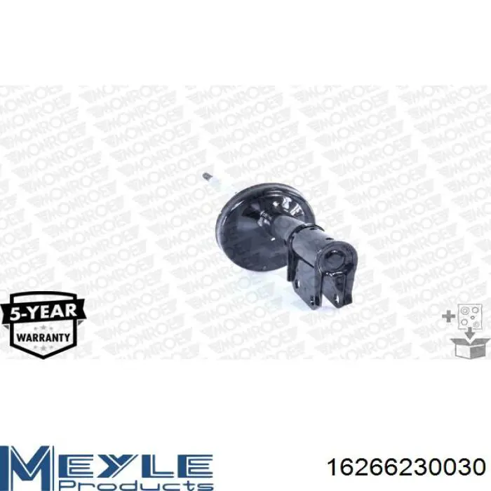 Amortecedor dianteiro Meyle 16266230030 preço, a partir de 54,27 USD