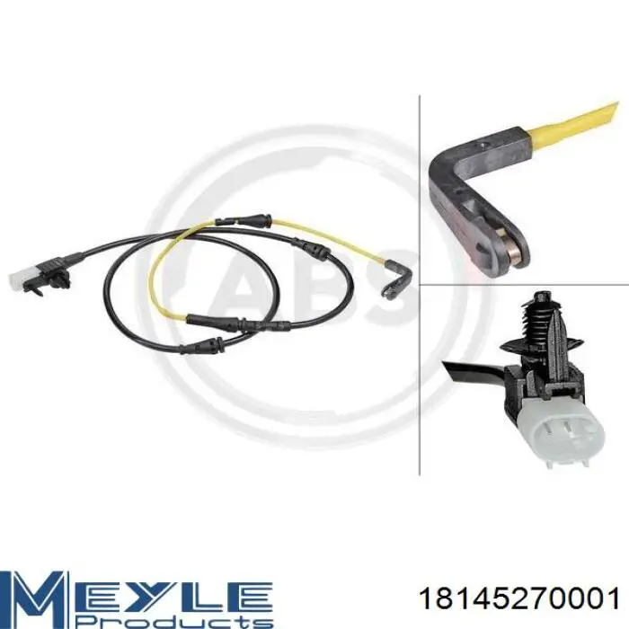 Sensor dianteiro de desgaste das sapatas do freio Metzger 1190328 preço, a partir de 31,02 USD