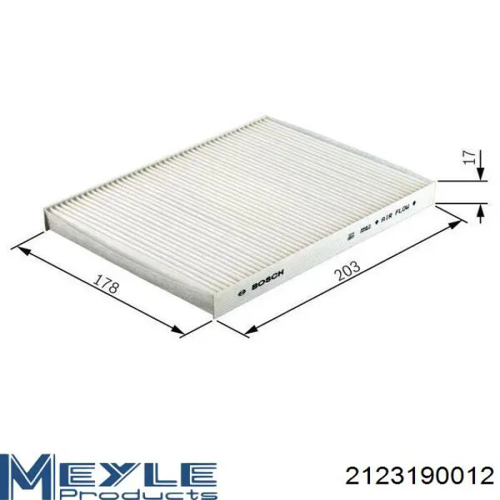 Compre 2123190012 Meyle Filtro de salão