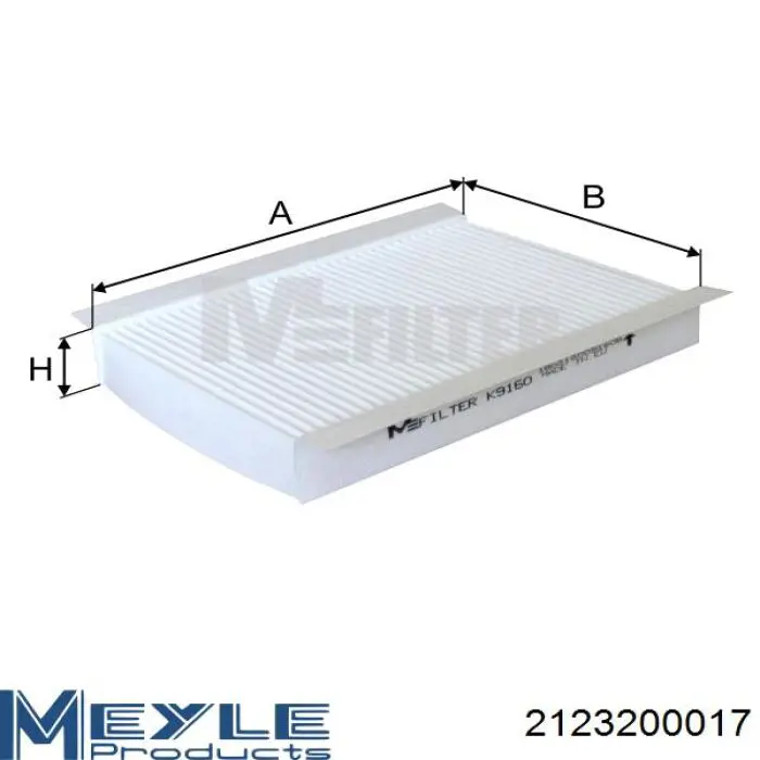 Compre 68350346AB Chrysler Filtro de salão