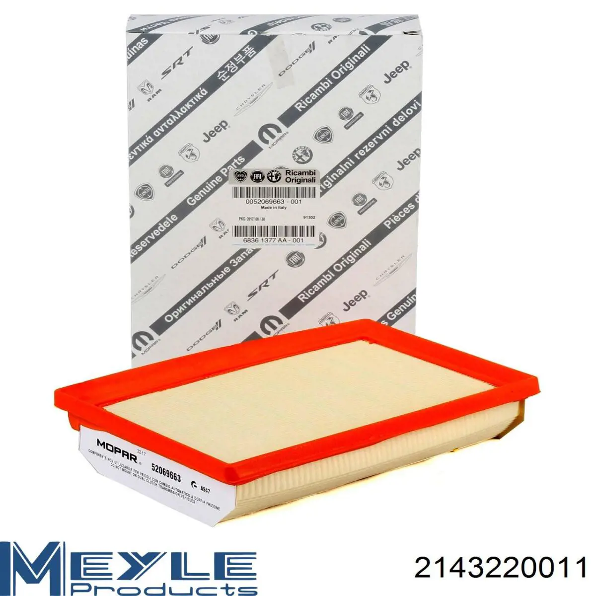 Filtro de óleo 6000633313 Fiat/Alfa/Lancia