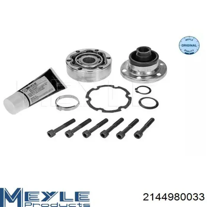 Junta homocinética interna traseira Meyle 2144980033 preço, a partir de 52,27 USD