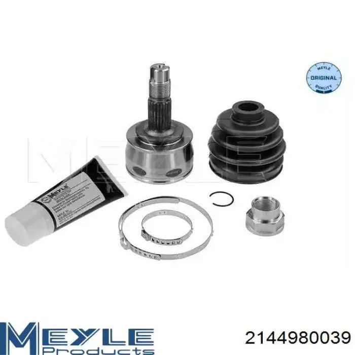 Junta homocinética externa dianteira Meyle 2144980039 preço, a partir de 45,02 USD