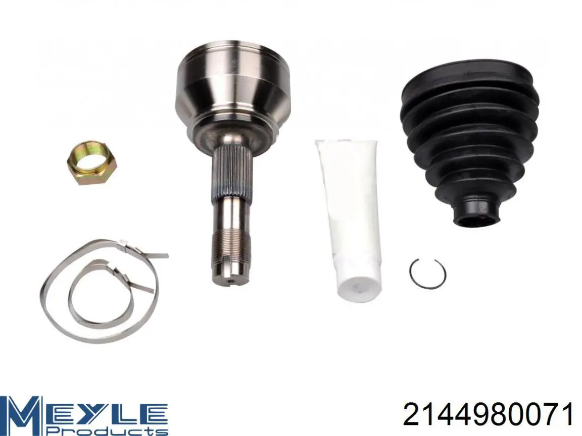 Junta homocinética externa dianteira Meyle 2144980071 preço, a partir de 66,39 USD