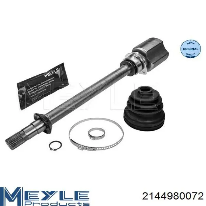 Junta homocinética interna dianteira direita Meyle 2144980072 preço, a partir de 78,08 USD