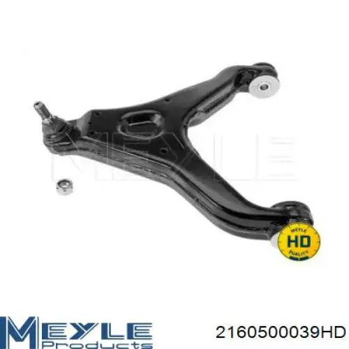 Braço oscilante inferior esquerdo de suspensão dianteira Meyle 2160500039HD preço, a partir de 158,36 USD