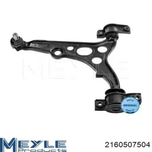Braço oscilante inferior esquerdo de suspensão dianteira Meyle 2160507504 preço, a partir de 62,36 USD
