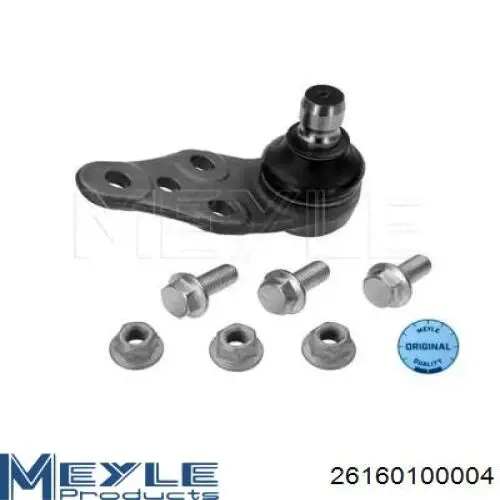 Suporte de esfera inferior Meyle 26160100004 preço, a partir de 23,71 USD