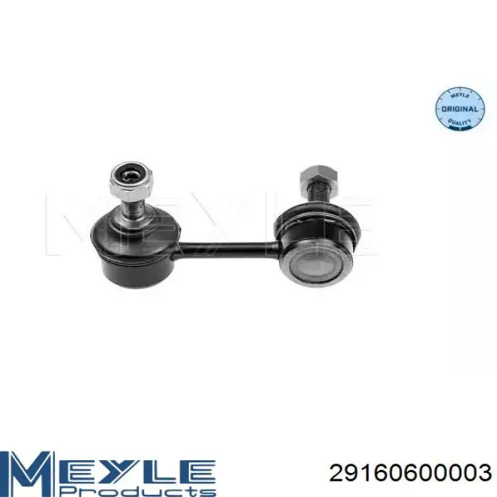 Montante esquerdo de estabilizador dianteiro Meyle 29160600003 preço, a partir de 11,57 USD