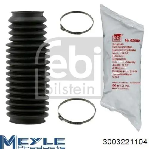 Compre 3003221104 Meyle Bota de proteção do mecanismo de direção (de cremalheira)